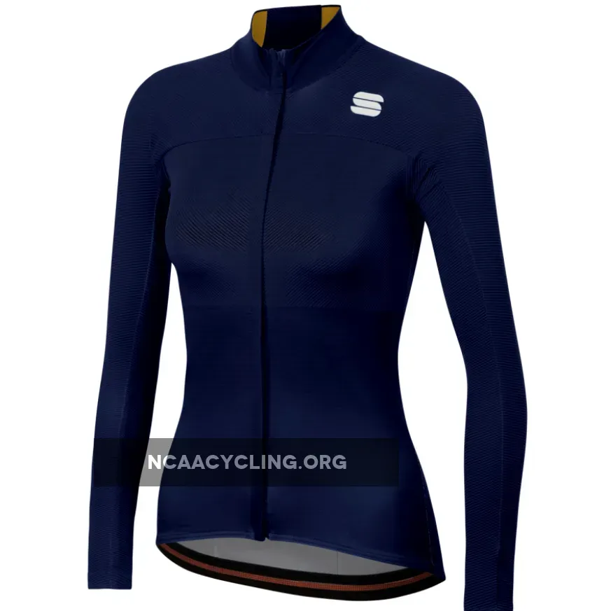 Sportful Bodyfit Women Long Sleeves Jersey - Dark Blue 1120522-013 Online
