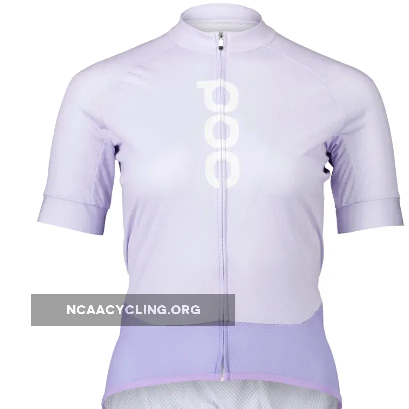 Poc Essential Road Logo women jersey - Purple / youtube logo purple