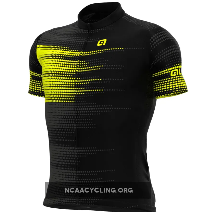 Ale Solid Turbo Jersey - Black L22130402 For Sale