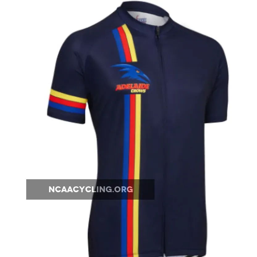 Adelaide Crows AFL Cycling Jersey Team Short Sleeve Mountain Bike Road Cycling Top