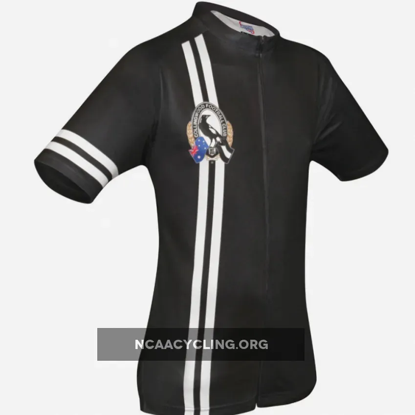 AFL Collingwood Magpies Cycling Jersey for Men's Mountain Road Bike