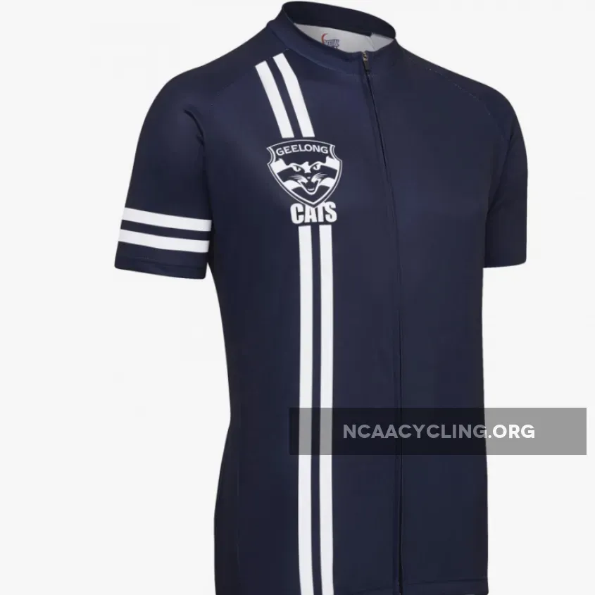 AFL Geelong Cats Men's Cycling Jersey Short Sleeve for Cycling sport