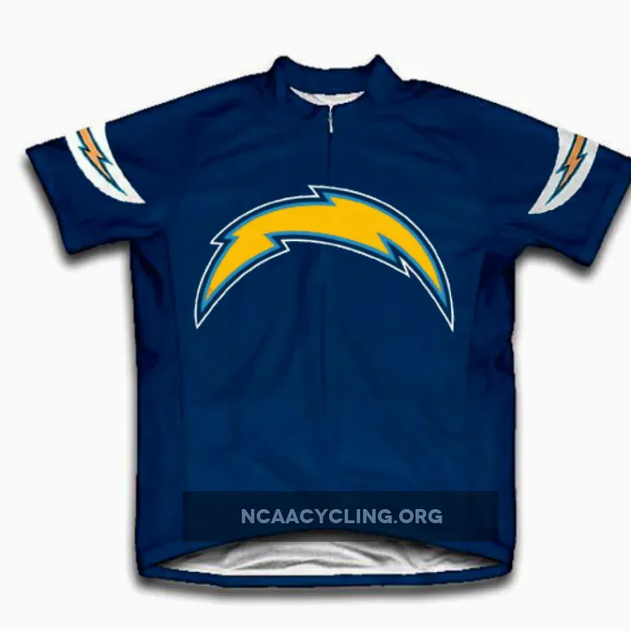 Authentic Los Angeles Chargers Cycling Jerseys NFL Men's Cycling Jerseys Blue/Yellow Color