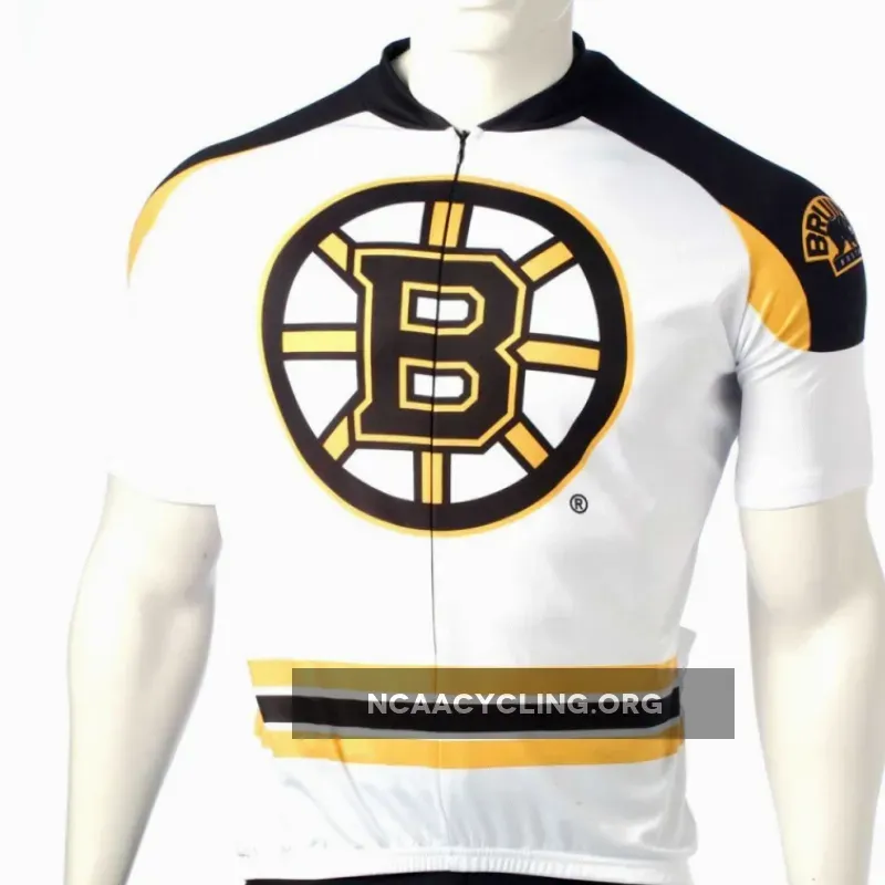 Boston Bruins Cycling Jersey Bib Shorts Arm Warmers for Men's Team Spirit Cycling Gear Boston Bruins Cycling Jersey Bib Shorts Arm Warmers for Men's Team Spirit Cycling Gear