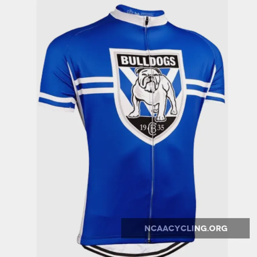 Bulldogs Cycling Team Jersey Short Sleeve Redesign Tech Wear Cycling Apparel