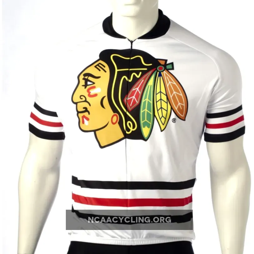 Chicago Blackhawks Cycling Jersey - Authentic Team Gear