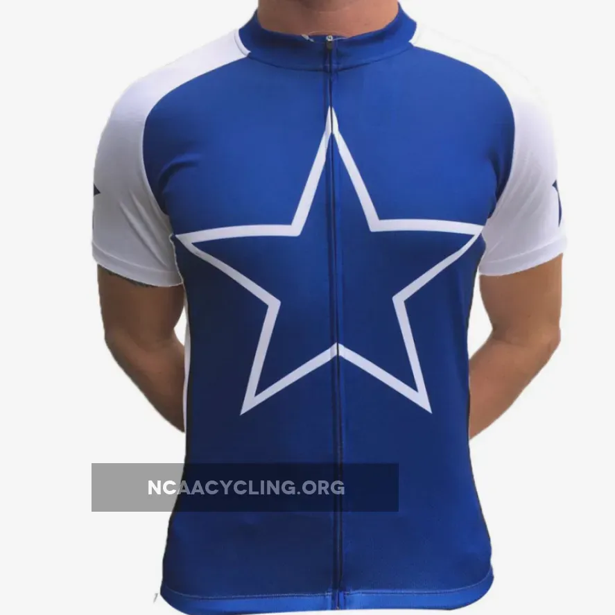 Dallas Cowboys Cycling Jersey Blue/Navy Premium Material