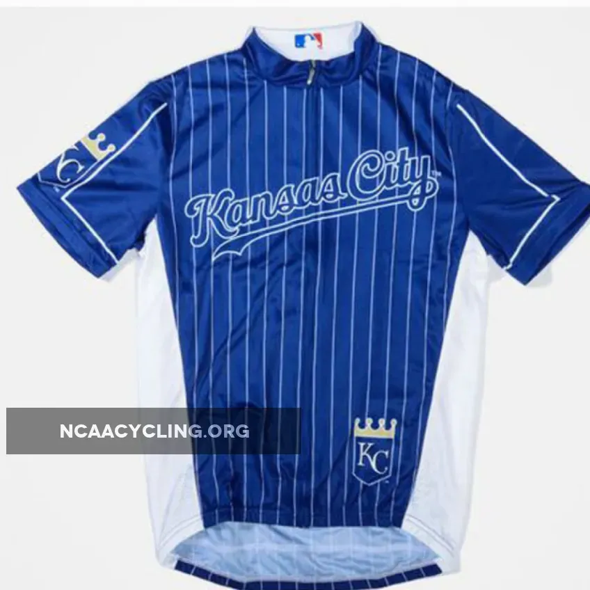 Kansas City Royals Official Cycling Jersey - Royal Blue/White