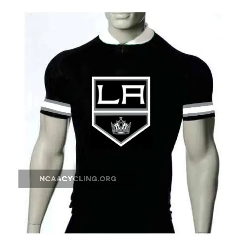 Los Angeles Kings Cycling Jersey Silver LA Kings NHL Cycling Jerseys Shop Online