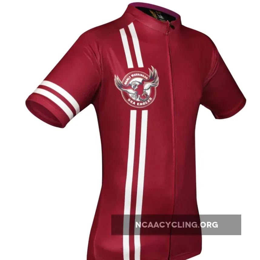 Men's NRL Manly-Warringah Sea Eagles Team Cycling Shorts and Jersey Set