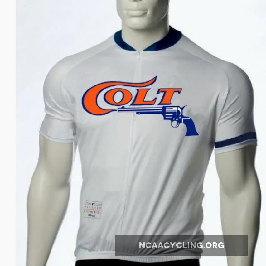 MLB Houston Colt .45s Cycling Jersey - Iconic Revolver Design