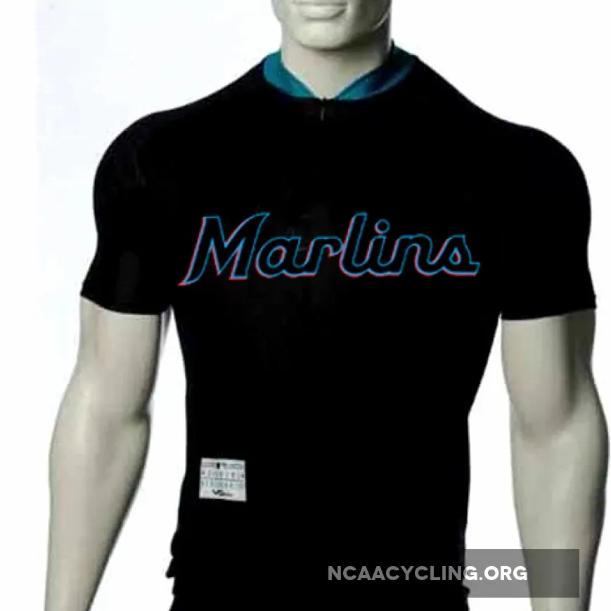 MLB Miami Marlins Cycling Jerseys 2019 Cycling Team Sports Authentic Uniform Jersey