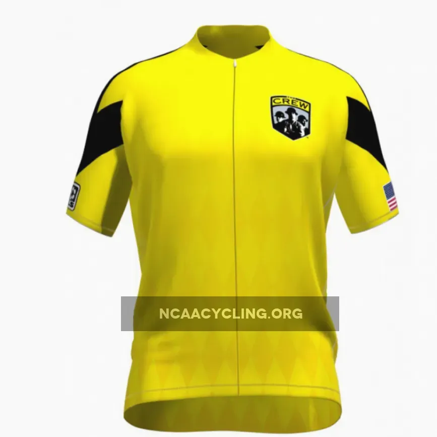 MLS Official Columbus Crew Men's Cycling Jersey Yellow/Black
