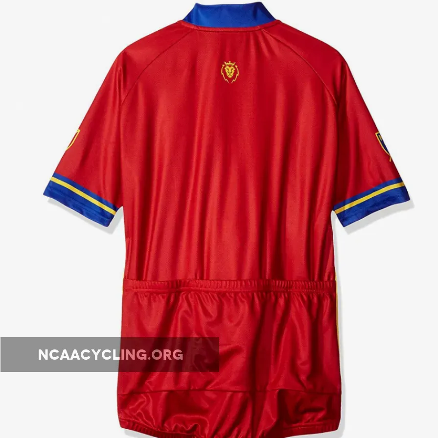 MLS Official Real Salt Lake Cycling Jersey Red & Yellow MLS Official Real Salt Lake Cycling Jersey Red & Yellow