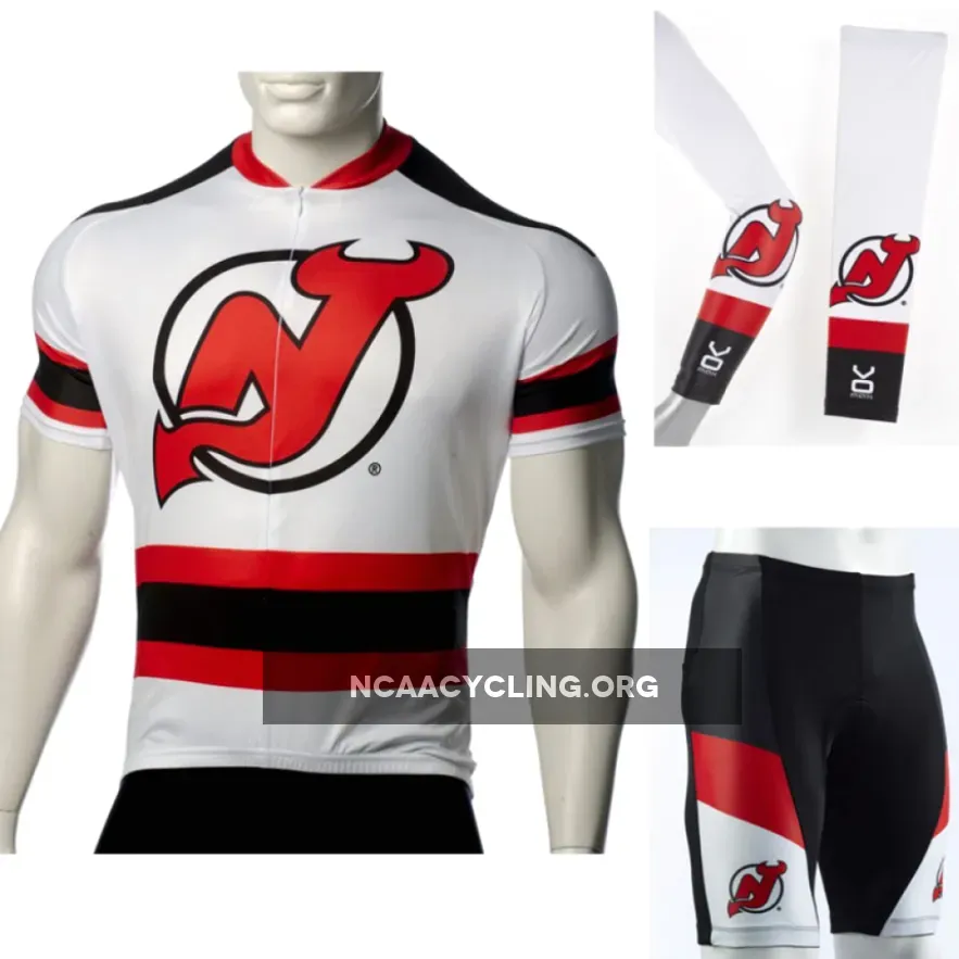 New Jersey Devils Cycling Jerseys Set - Official Team Team Gear