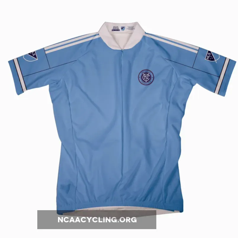 New York City Cycling Jersey - MLS Team Light Blue Jersey for Men's Biking Clothing