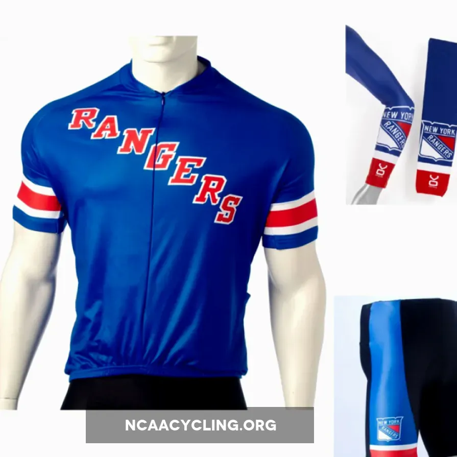 New York Rangers Cycling Jersey  Kit for Men and Women