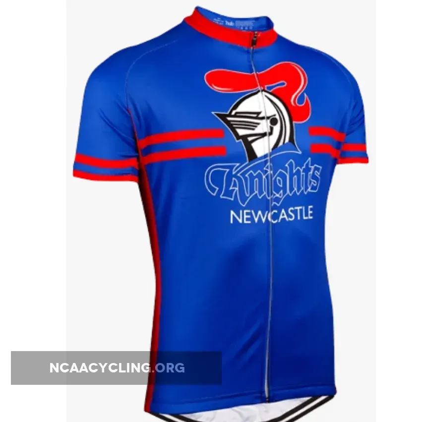 Newcastle Knights Official NHL Cycling Jersey Blue, Red, and White Jersey High-Quality Cycling Kit