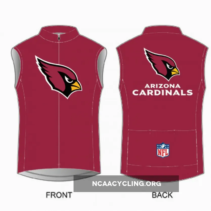 NFL Arizona Cardinals Sleeveless Cycling Jerseys for Men and Women