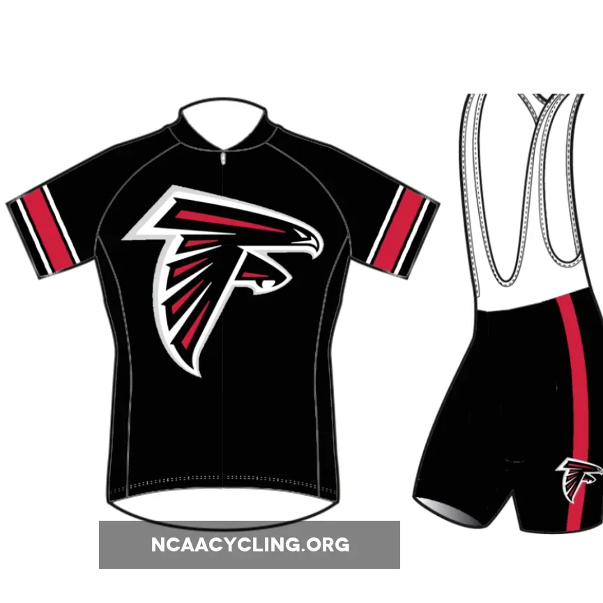 NFL Atlanta Falcons Cycling Jerseys and Bike Shorts Combo Set for Men