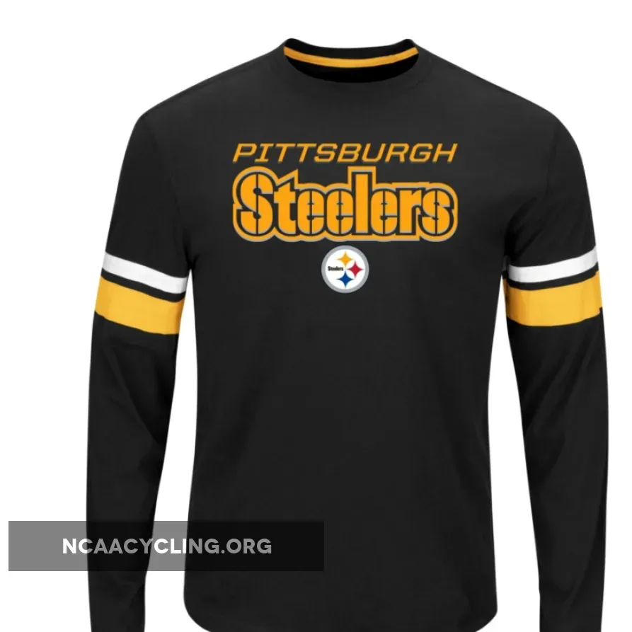 NFL Pittsburgh Steelers Mountain Bike Cycling Jersey Long Sleeve Mountain Edition