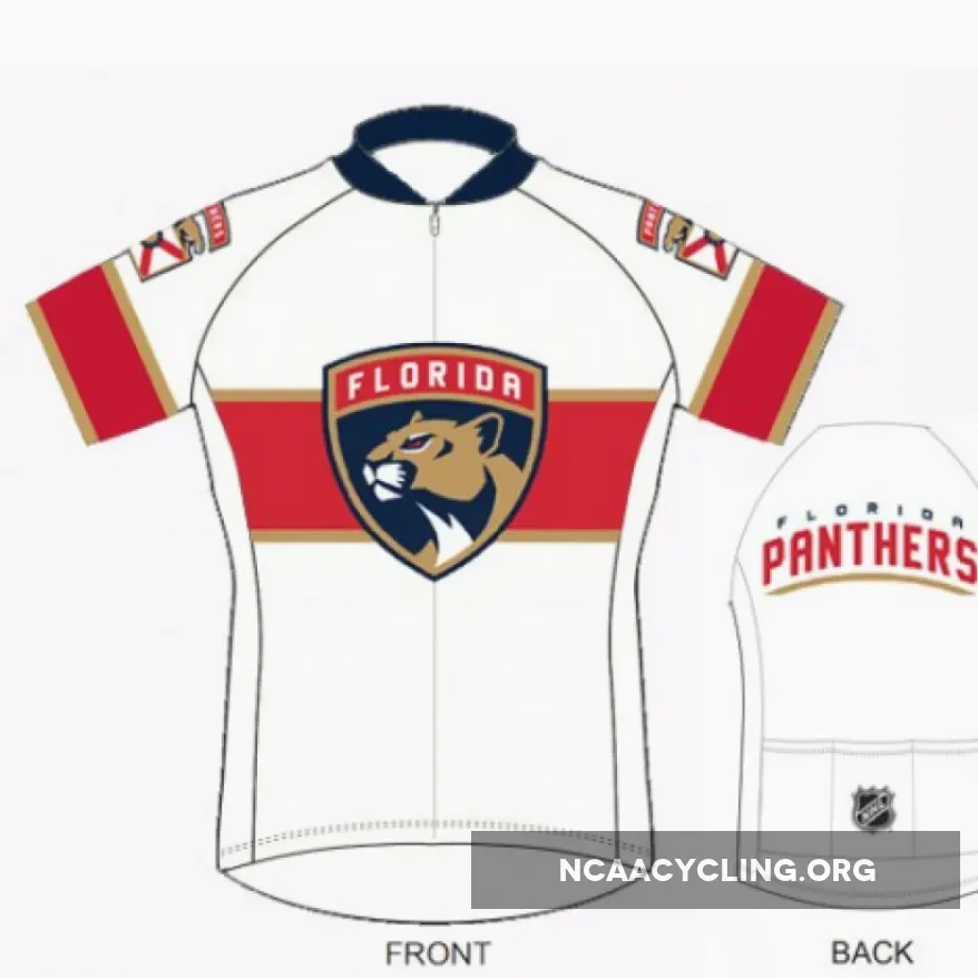 NHL Approved Florida Panthers official Cycling Jersey Sports Biking Jersey For Men and Women
