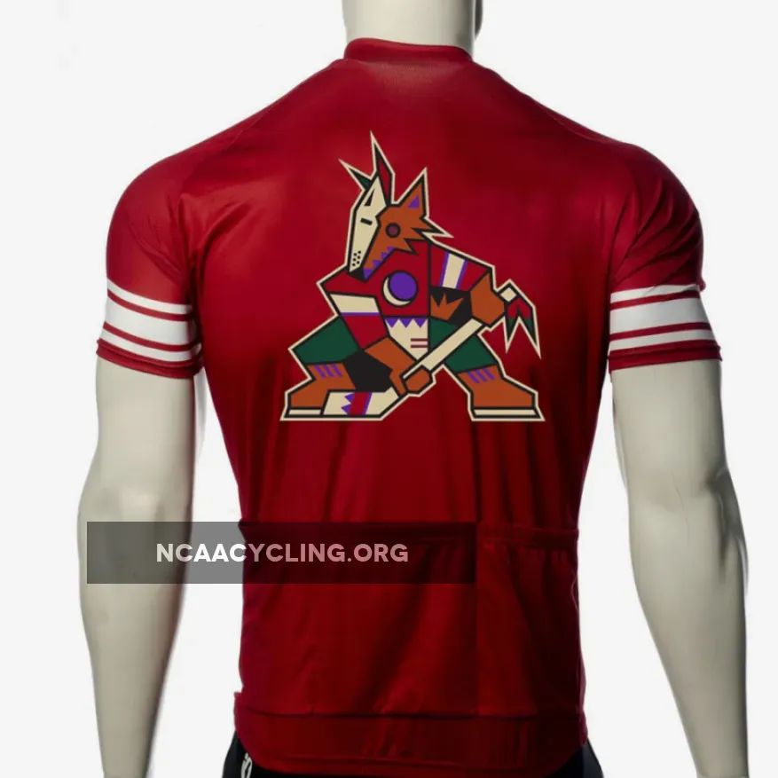 NHL Arizona Coyotes Official Cycling Jersey - Coyote Pride Cycling Jersey Home