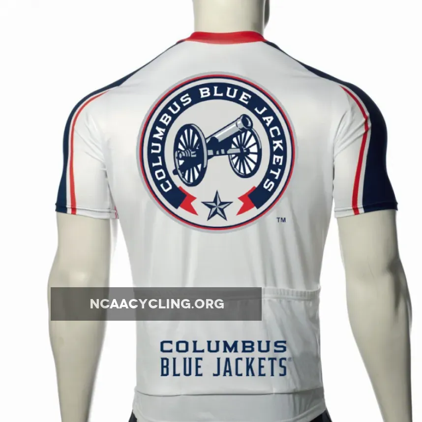 NHL Columbus Blue Jackets Team Cycling Jersey for Women and Men