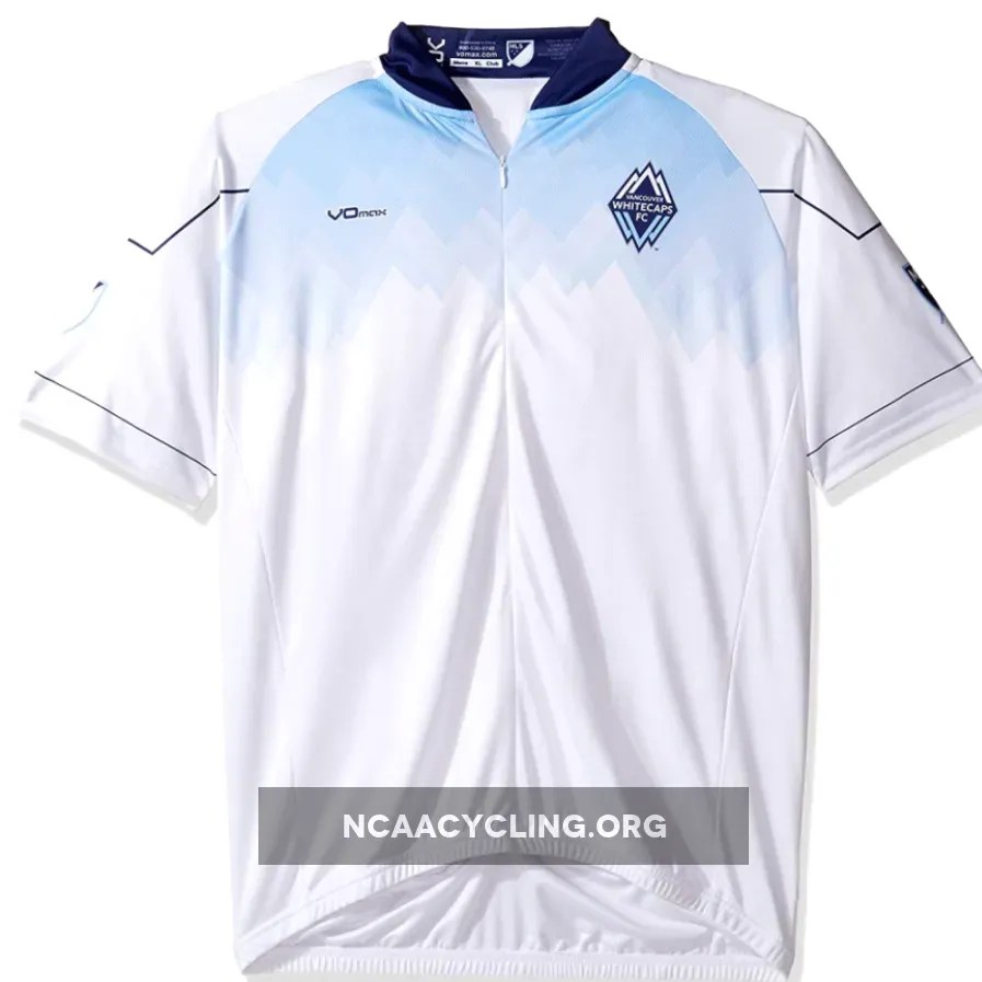 Official 2023 Vancouver Whitecaps FC Cycling Jersey Blue/White/Sky