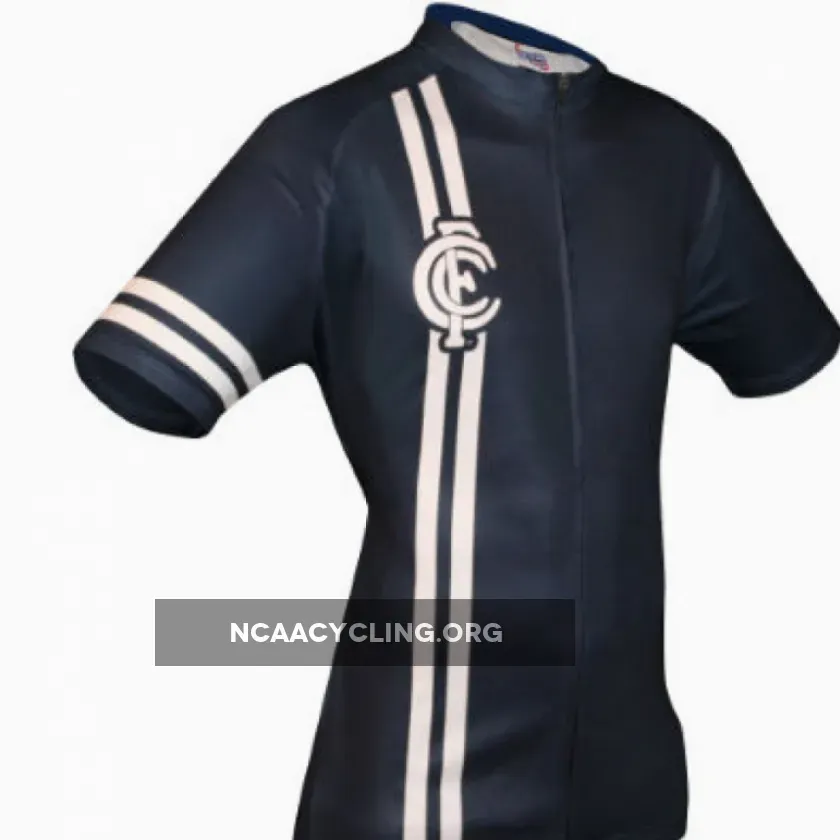 Official Authentic AFL Carlton Blues Short Sleeve Cycling Jerseys 2023 Season Official Store