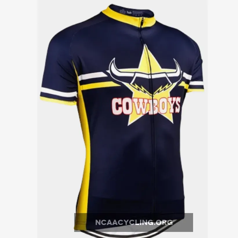 Official NRL North Queensland Cowboys Cycling Jersey for Men