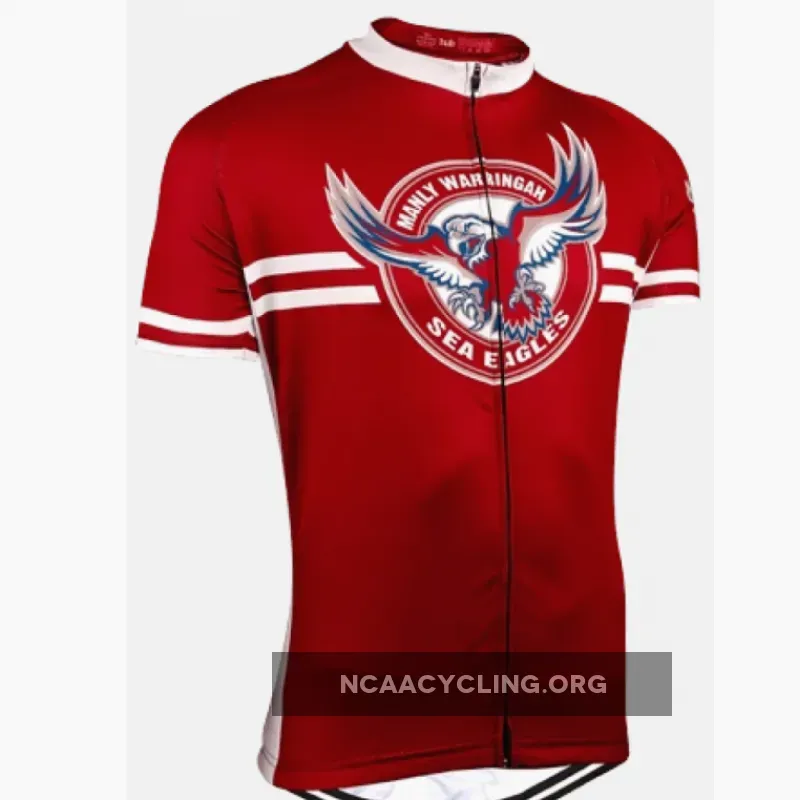 Original Title: CutOM Fit, Official Cycling Jersey Manly-Warringah Sea Eagles NRL cycling jersey