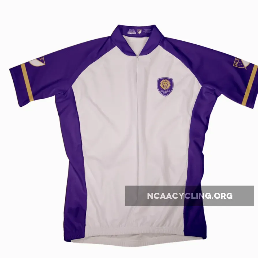 Orlando City FC Cycling Jersey Cycle Apparel Purple White Team MSC