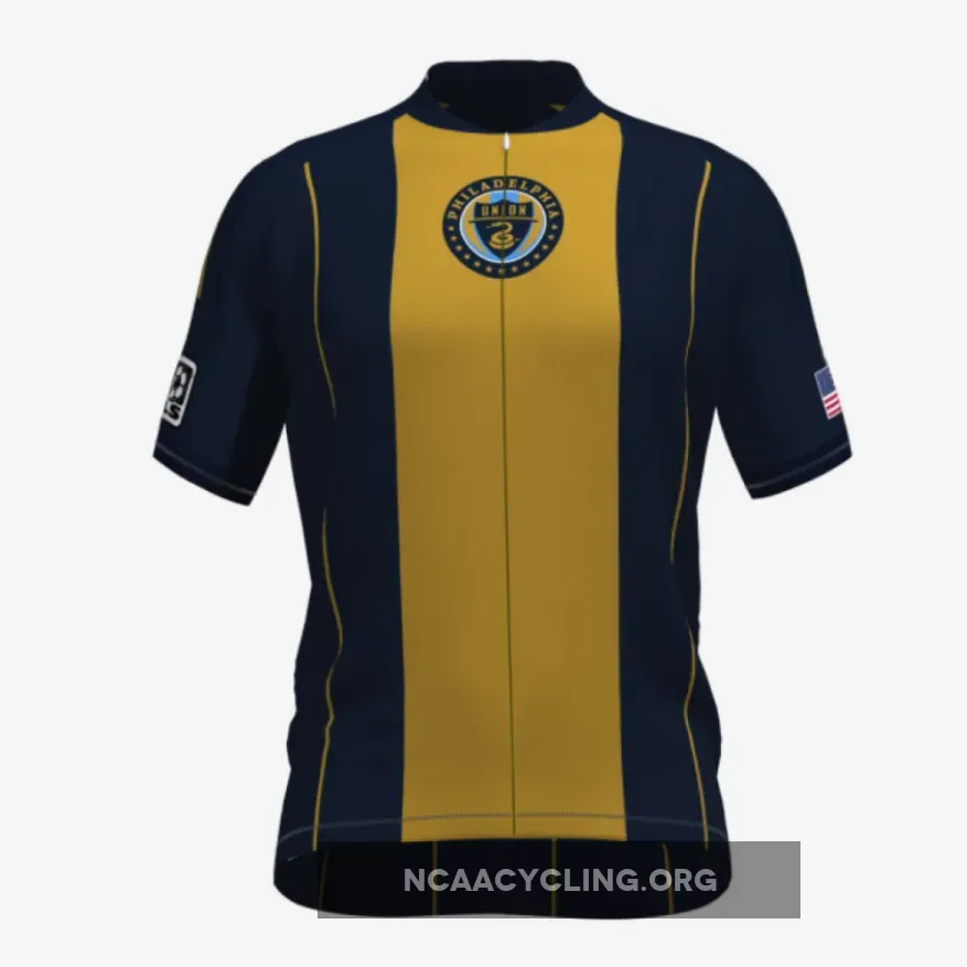 Philadelphio Union Cycling Jerseys - Official Team Gear Navy Blue Gold
