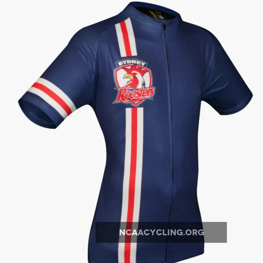 Sydney Roosters Official Short Sleeve Cycling Jersey for Men & Women