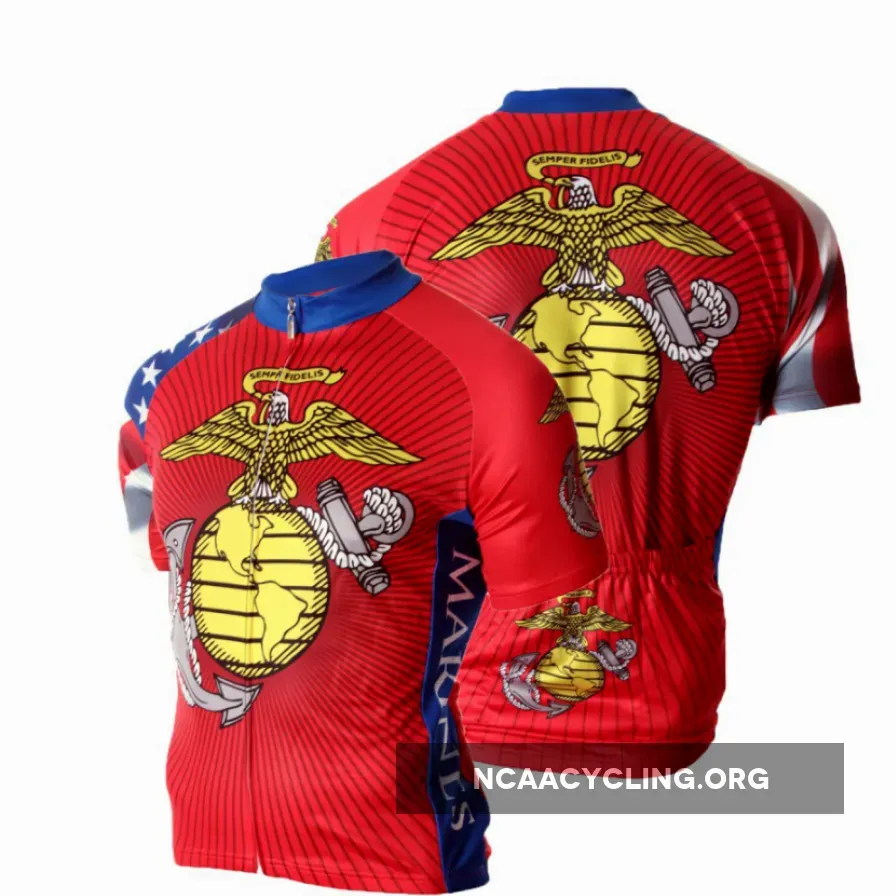.USMC Official Cycling Jersey | Patriotic Marine Corps Bike Apparel